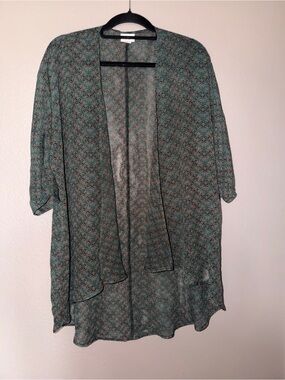 LuLaRoe Shirley Kimono Cover-Up (Size Small)